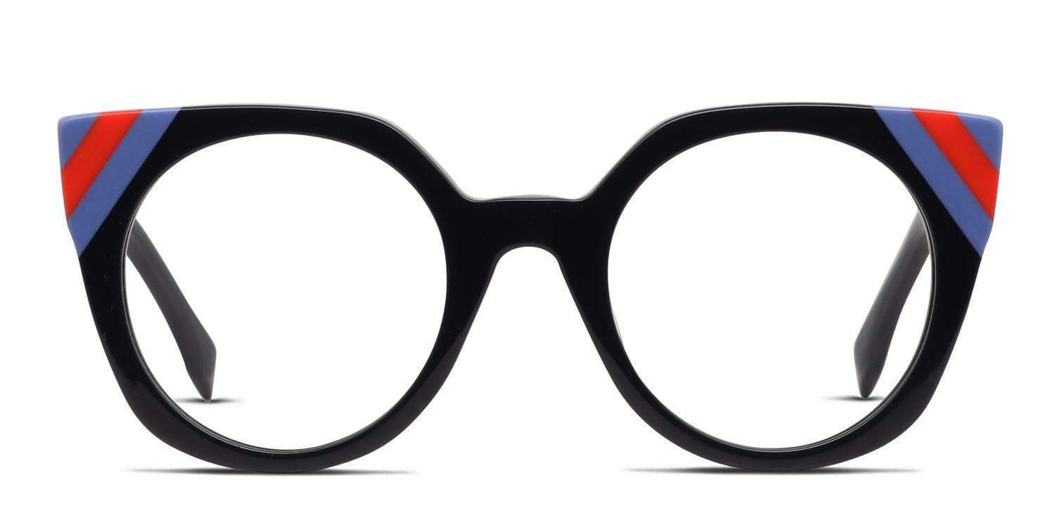 Fendi FF0246 Blue Eyeglasses | Includes FREE Rx Lenses