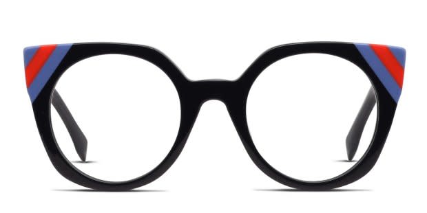 Fendi FF0246 Blue Eyeglasses | Includes FREE Rx Lenses