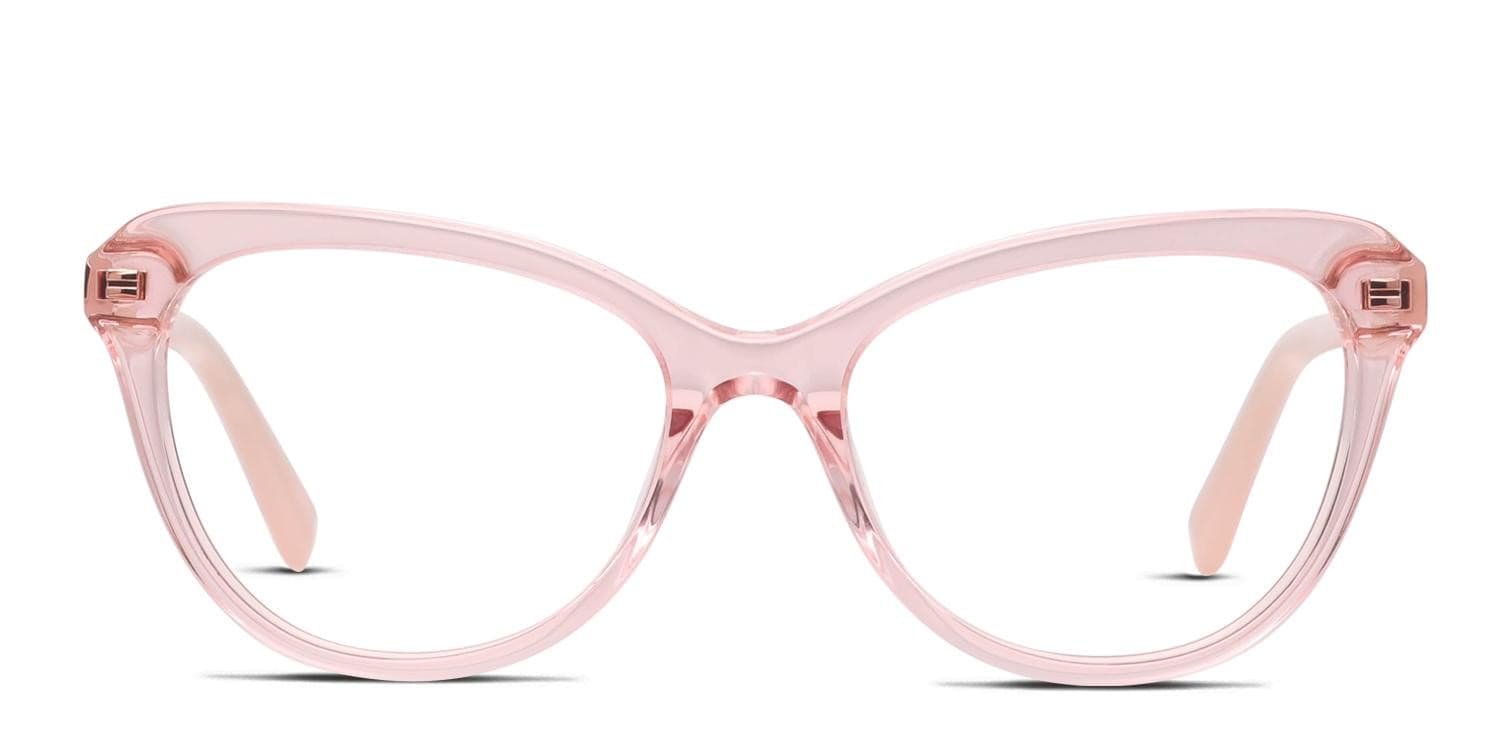 Kate Spade Chantelle Pink/Clear glasses - Pink / Clear - Frontal View