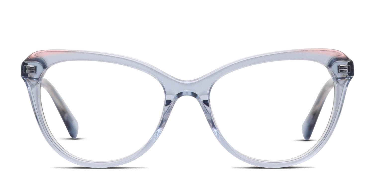 Kate Spade Chantelle Blue/Clear glasses - Blue / Clear - Frontal View