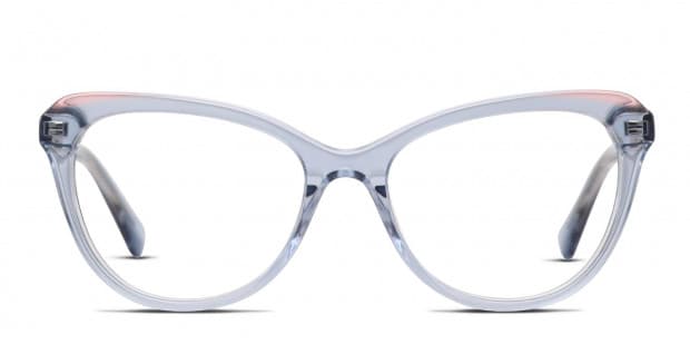 Kate Spade Chantelle Blue Clear Eyeglasses Includes FREE Rx Lenses