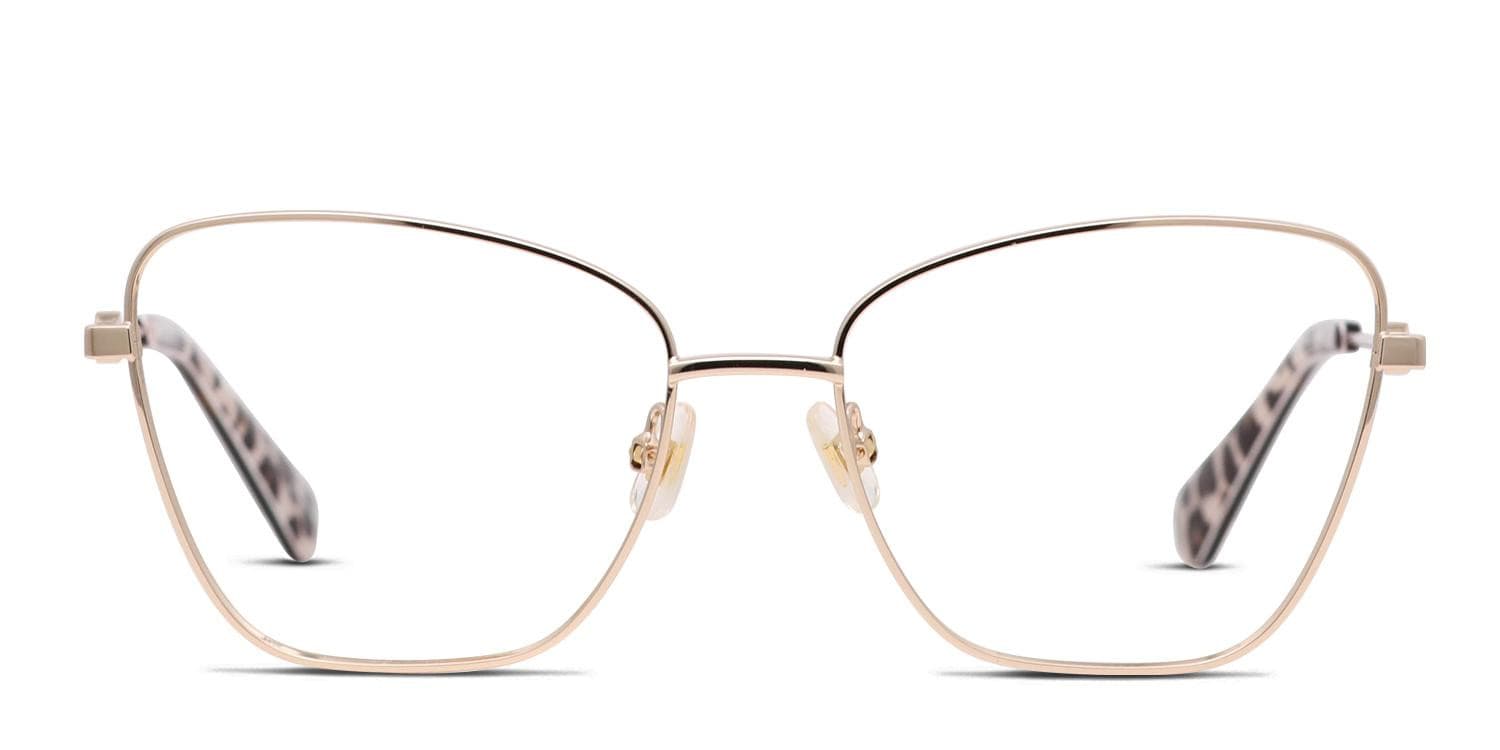 Kate Spade Journee Gold Prescription Eyeglasses