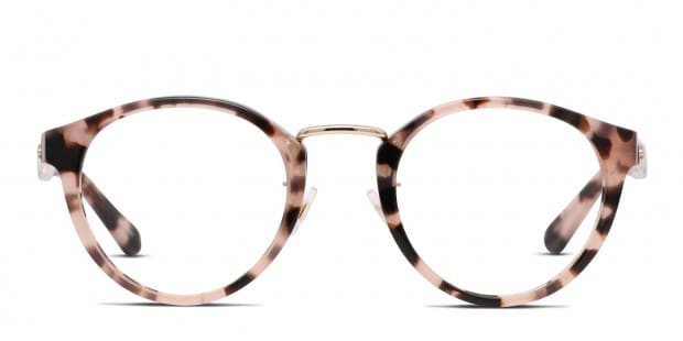 Kate Spade Agnessa F Tortoise Pink Eyeglasses Includes FREE