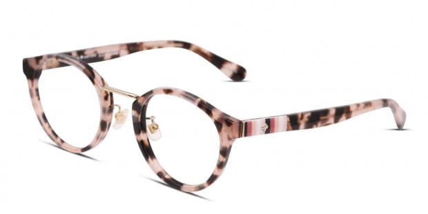 Kate Spade Agnessa/F Tortoise/Pink Eyeglasses | Includes