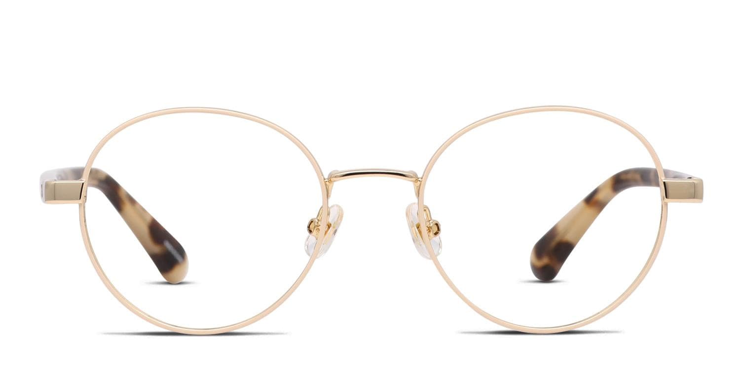 Kate Spade Marciann Gold/Beige/Tortoise Eyeglasses | Includes FREE