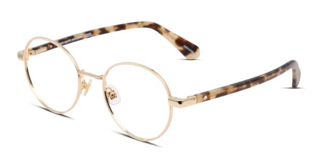 Kate Spade Marciann Gold/Beige/Tortoise Eyeglasses  display picture 1