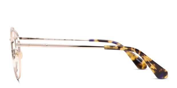 Kate Spade Makensie Gold Prescription Eyeglasses