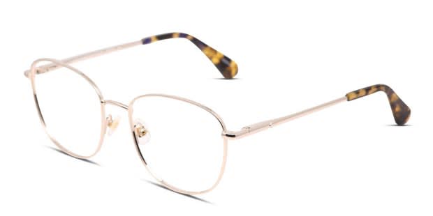 Kate Spade Makensie Gold Prescription Eyeglasses