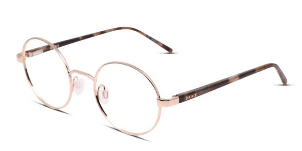 DKNY DK3003 Rose Gold Eyeglasses | Includes FREE Rx Lenses display picture 1