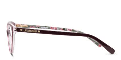 Moschino Love MOL525 Purple glasses - Purple - Side View