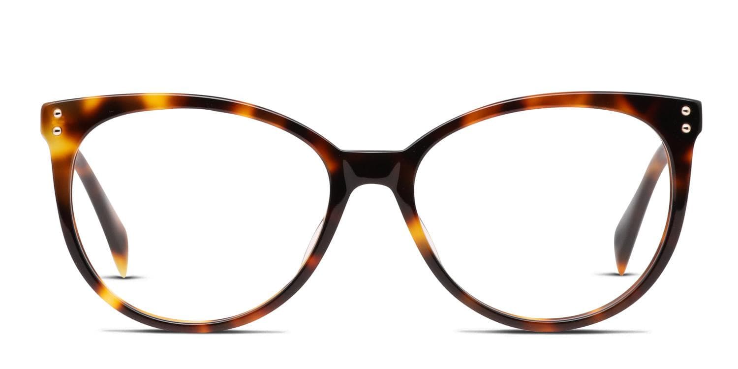 Moschino MOS535 Tortoise Eyeglasses | Includes FREE Rx Lenses