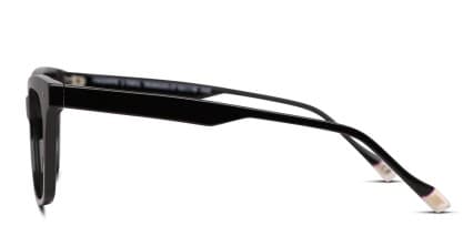 Le Specs Trompe L'oeil Shiny Black glasses - Shiny Black - Side View