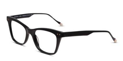 Le Specs Trompe L'oeil Shiny Black glasses - Shiny Black - Angle View