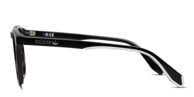 Adidas OR5020 Shiny Black Eyeglasses | Includes FREE Rx Lenses