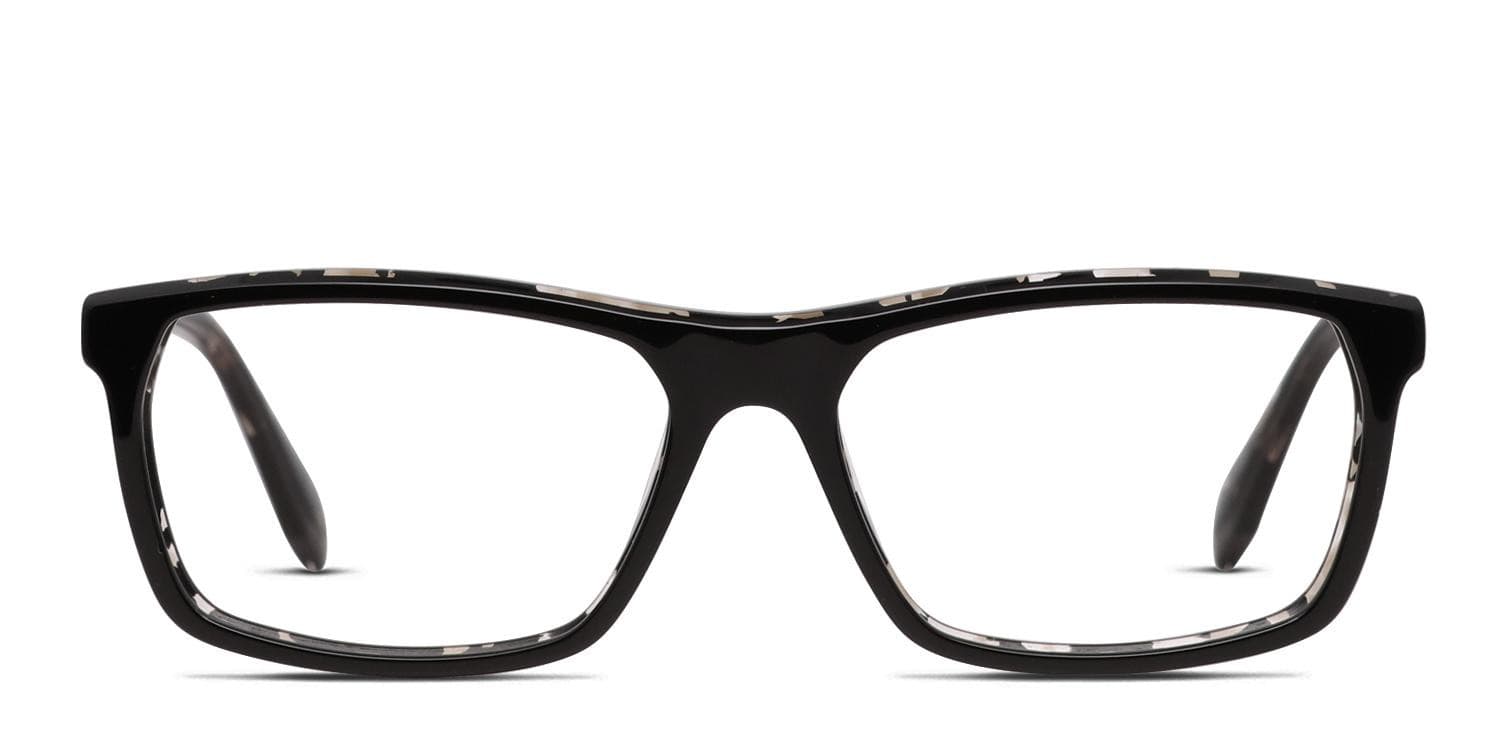 Adidas OR5021 Shiny Black Eyeglasses | Includes FREE Rx Lenses display picture 2