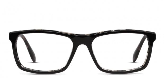 Adidas OR5021 Shiny Black Eyeglasses Includes FREE Rx Lenses