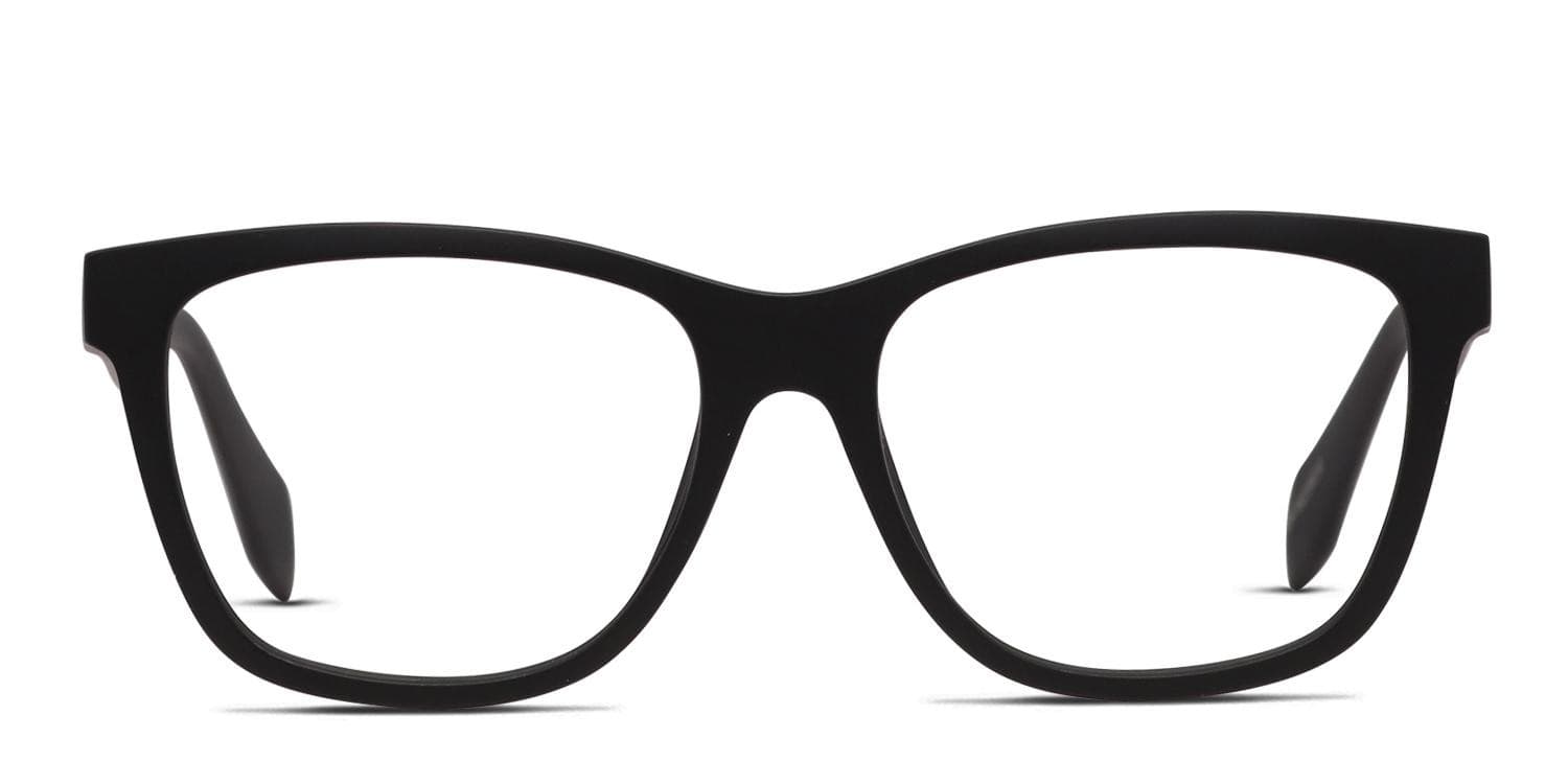 CAMPUS ブラック度ありメガネ Adidas OR5025 Black Eyeglasses | Includes FREE Rx Lenses
