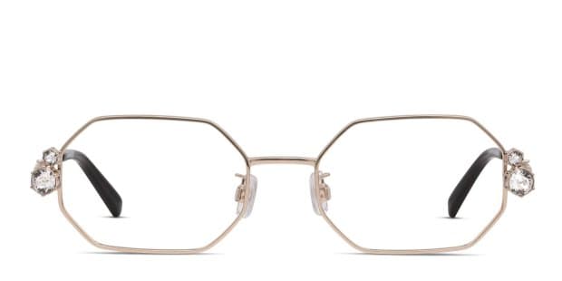 Swarovski SK5455-H Gold Prescription Eyeglasses
