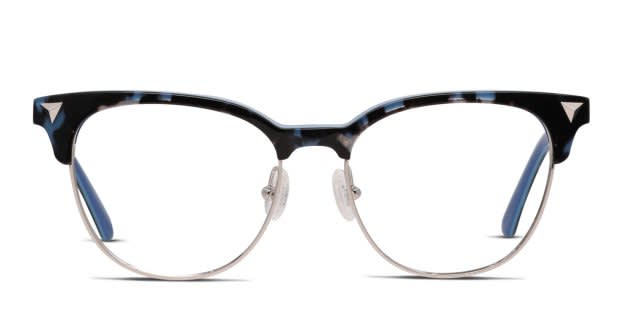 Guess Women\'s Glasses in Tortoise and Blue Black Guess Eyeglasses Frames GU2732 089 Black Blue Tortoise Round  main image 3