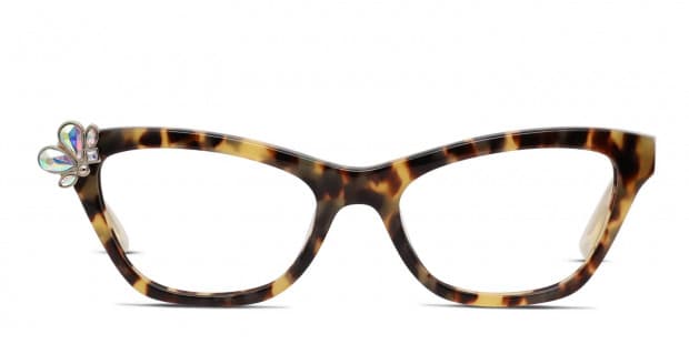 Guess GU2836 Tortoise Yellow Clear Eyeglasses Includes FREE Rx Lenses