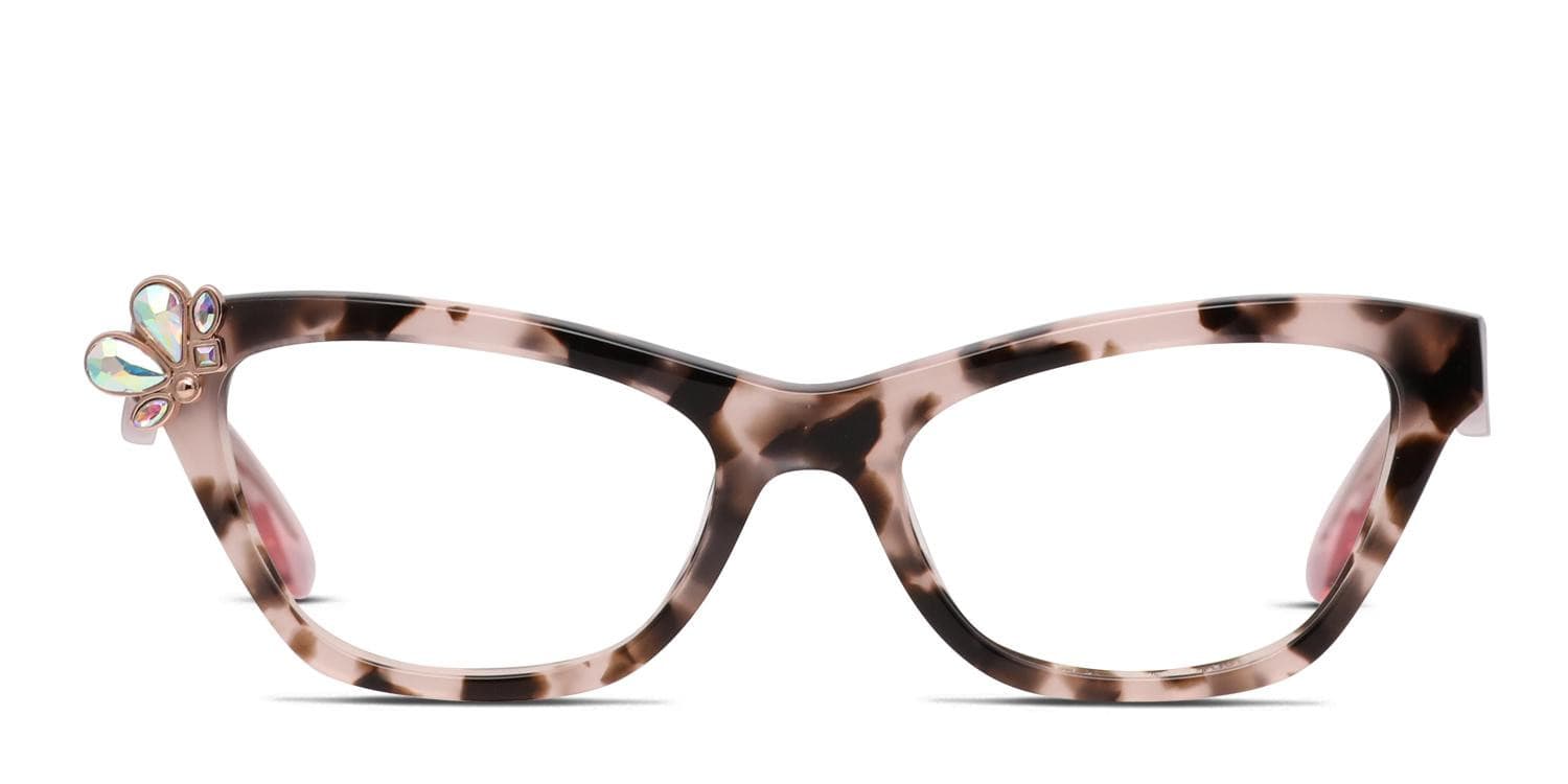 New with case and cloth Guess Tortoise and Pink Sunglasses Lulu Womens Fashion Square Sunglasses main image 3