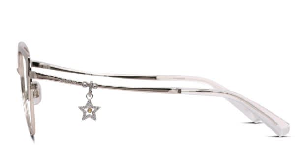 Swarovski SK5402 Silver Prescription Eyeglasses