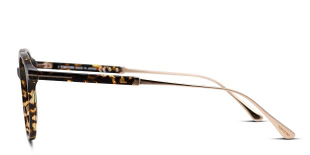 チタンフレーム　高級モデル TOM FORD TF5485 サングラス　ブラウン Tom Ford TF5485 Tortoise Eyeglasses | Includes FREE Rx Lenses
