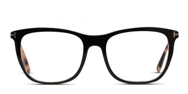 Tom Ford TF5672-B Black/Tortoise/Pink Prescription Eyeglasses