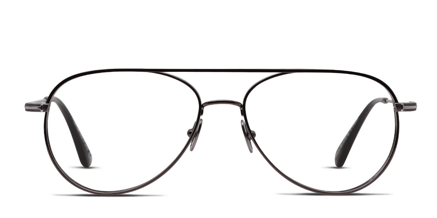 Tom Ford TF5693-B Gunmetal Eyeglasses | Includes FREE Rx Lenses