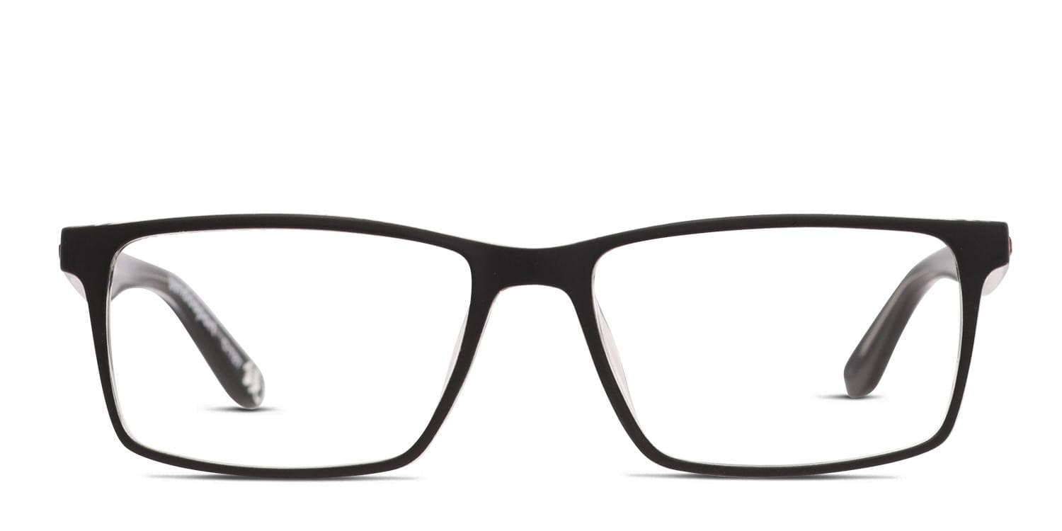 Superdry SDO-Bendosport Black, Clear glasses - Black / Clear - Frontal View