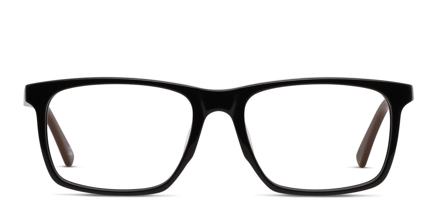 Botaniq BIO-1026 Shiny Black Eyeglasses | Includes FREE Rx Lenses