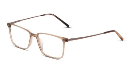 Cat CPO-3507 Brown, Clear glasses - Brown / Clear - Angle View