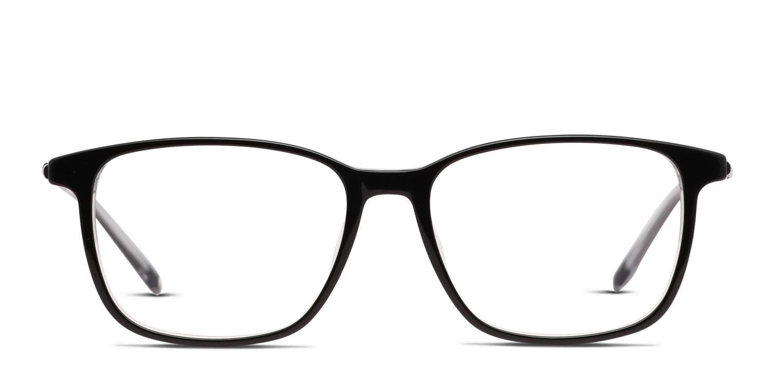 Cat CPO-3511 Shiny Black/Clear glasses - Shiny Black / Clear - Frontal View