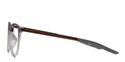Nike 7280 Gray, Clear, Brown glasses - Gray / Clear / Brown - Side View