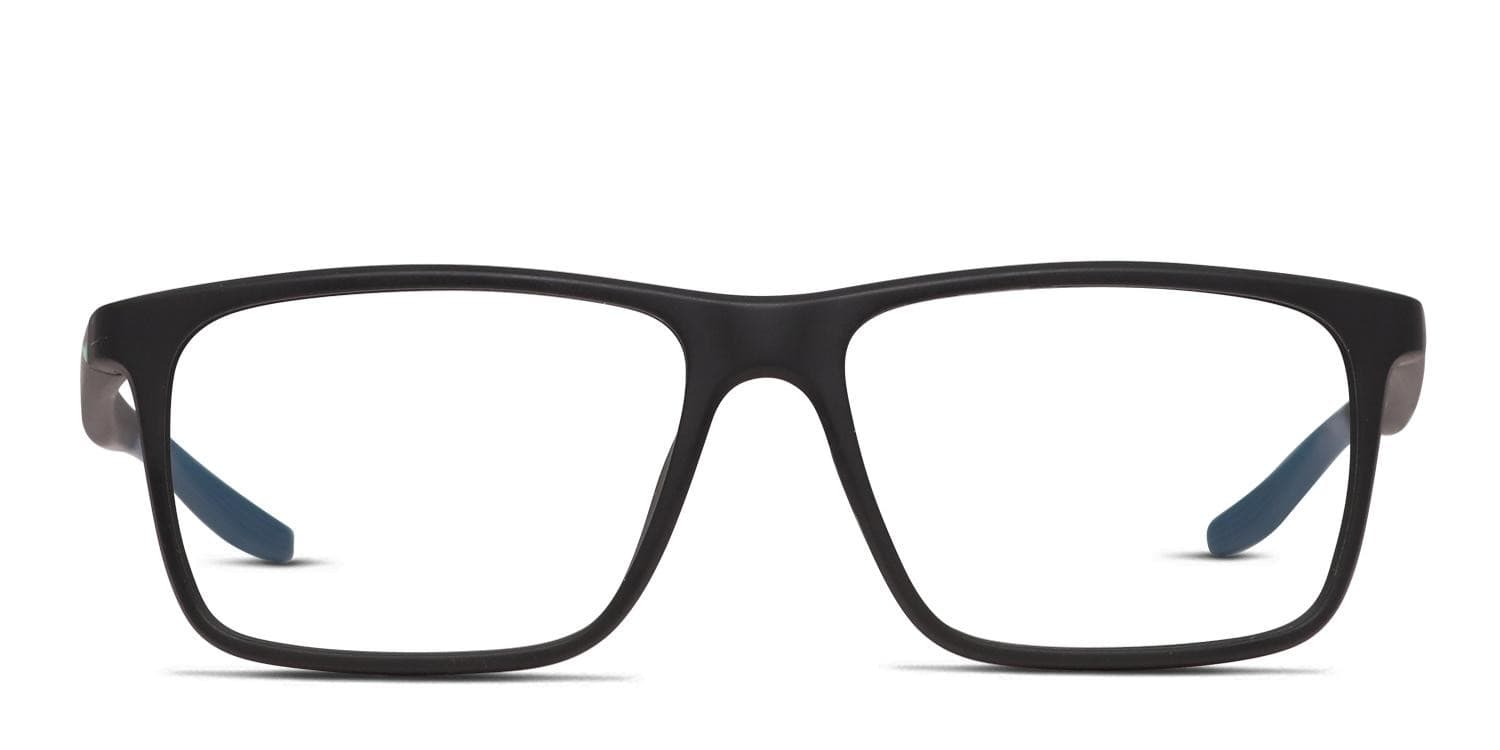 Nike 7116 Matte Black Eyeglasses | Includes FREE Rx Lenses