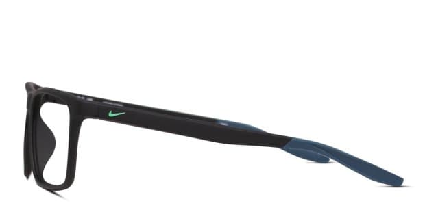 Nike 7116 Matte Black Eyeglasses | Includes FREE Rx Lenses