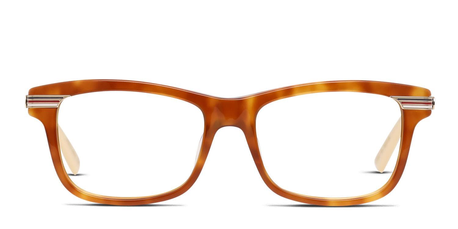 NEW GUCCI Tortoise Shell Eyeglasses Gucci Eyeglasses GG1894O 002 Spotted Havana - eye-oo.com main image 4