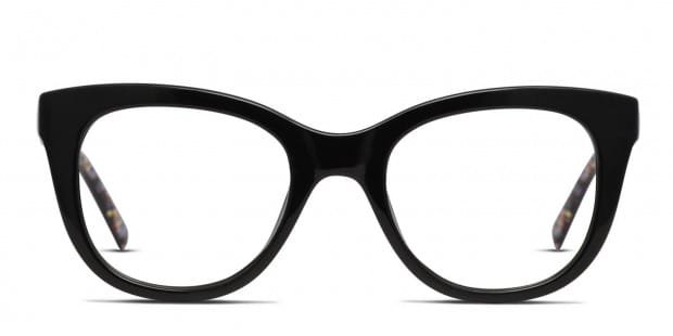 Kate Spade Odessa/BB Shiny Black Eyeglasses Includes FREE Rx Lenses