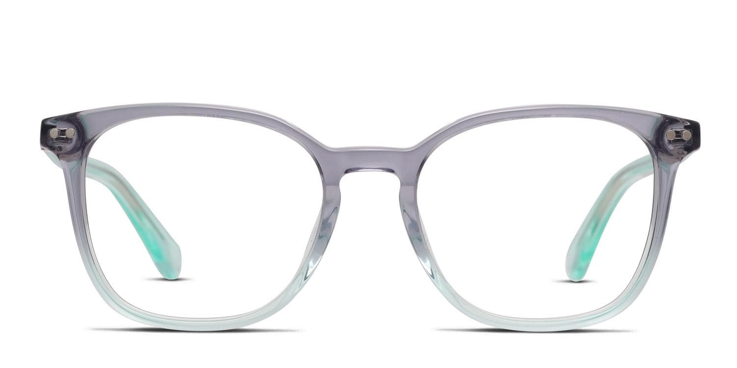 Kate Spade Hermione/G Blue/Clear glasses - Blue / Clear - Frontal View