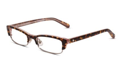 Kate Spade Joetta Tortoise/Gold glasses - Tortoise / Gold - Angle View