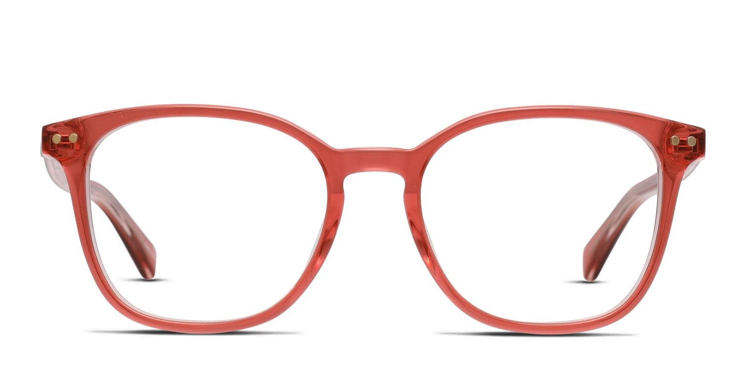Kate Spade Hermione/G Pink/Clear glasses - Pink / Clear - Frontal View