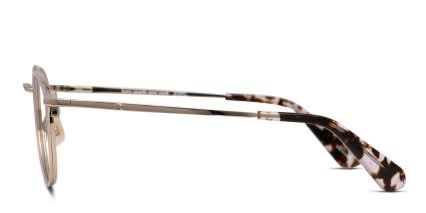 Kate Spade Jalyssa Purple/Gold glasses - Purple / Gold - Side View