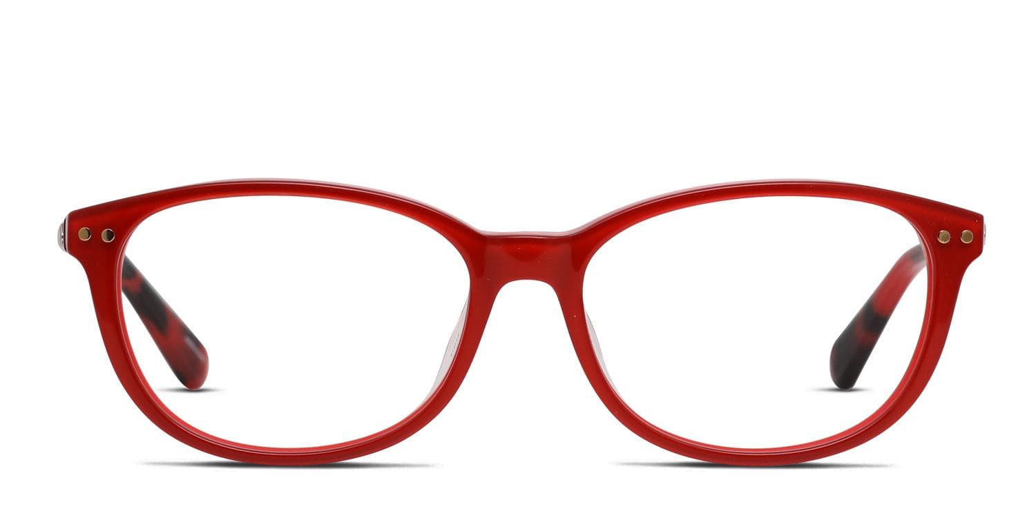 Kate Spade Evangeline/F Red glasses - Red - Frontal View