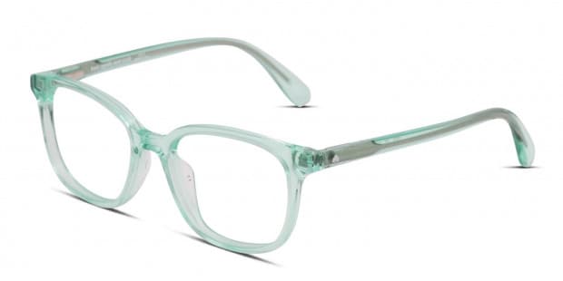 Kate Spade Bari Clear/Blue Prescription Eyeglasses