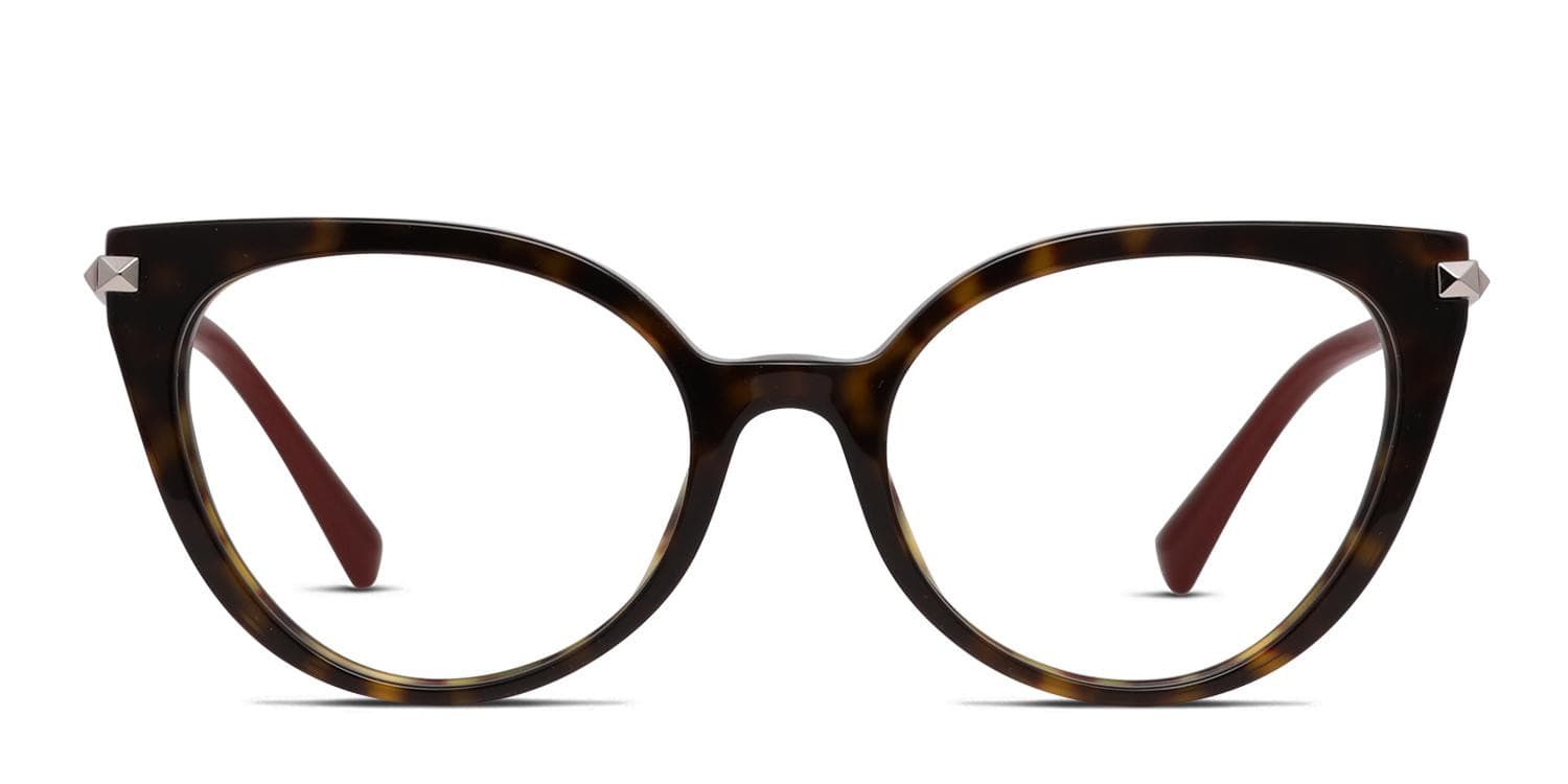 Valentino Brown Cat-Eye Glasses NEW Valentino V-Glassliner VLS118-A Gold Cat | Mercari main image 4