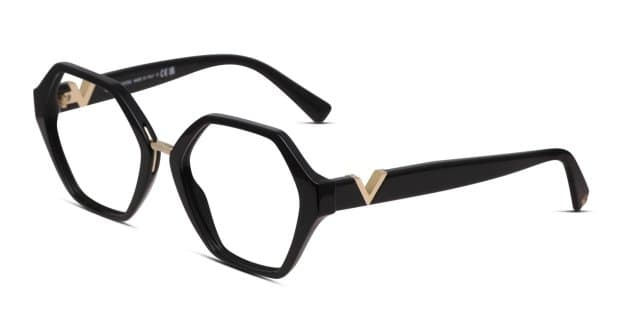 Valentino VA3062 Shiny Black Prescription Eyeglasses display picture 1