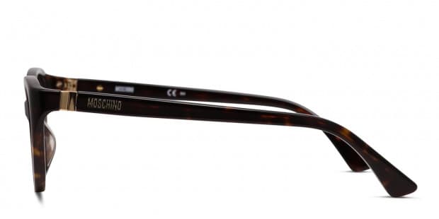Moschino MOS557 Tortoise Eyeglasses | Includes FREE Rx Lenses