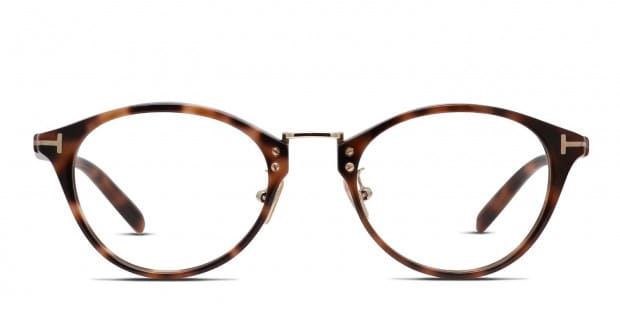 Tom ford round tortoise shell glasses 2025