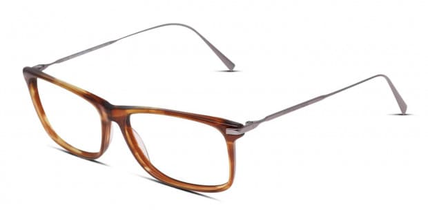 Ermenegildo Zegna EZ5052 Brown/Clear Eyeglasses | Includes