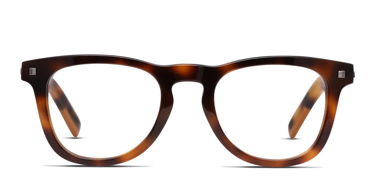 Ermenegildo Zegna EZ5137 Brown/Tortoise Eyeglasses | Includes FREE
